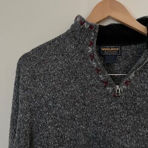 Woolrich Quarter Zip Sweater